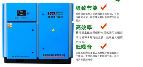 德瑞亞永磁變頻螺桿空壓機